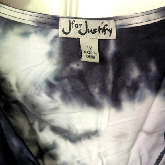 *3 for $15* NWT 1X Tie-Dye Boho Dress - Picture 4 of 4